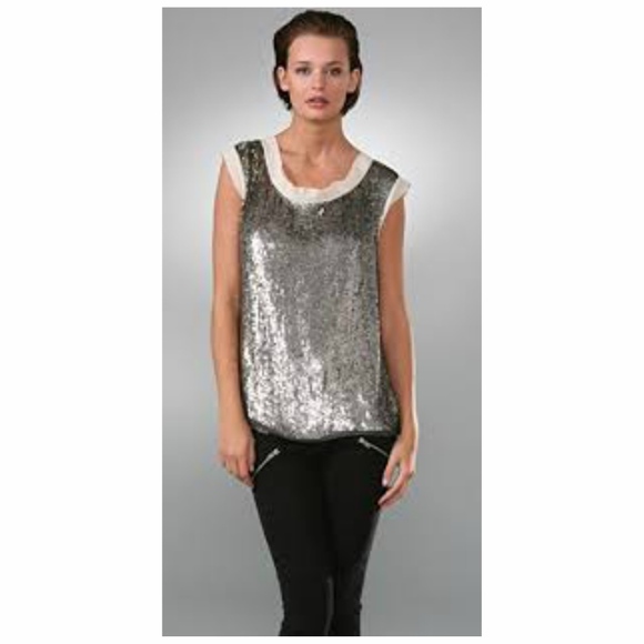 Nili Lotan Tops - NWT Nili Lotan Emma Sequins Top $495
